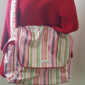 Fleurville Mothership Diaper Bag - Striped Multi